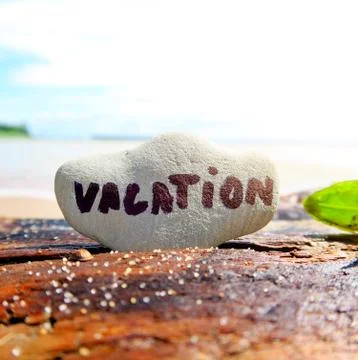 Pebble on the Seashore Foto stock