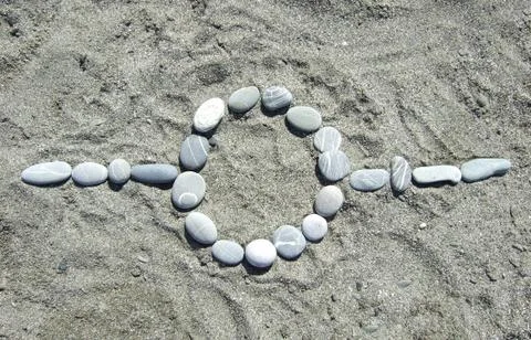 Pebble shape Stock Photos