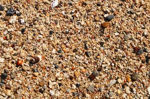 Pebble. shingle. natural texture Stock Photos