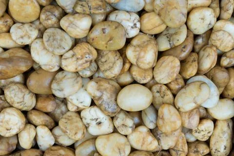 Pebble stone background Stock Photos