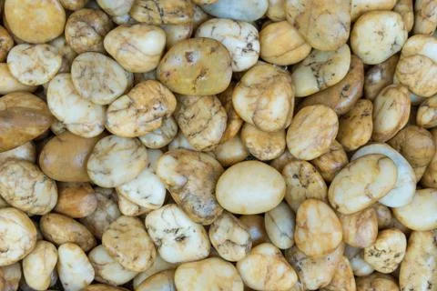 Pebble stone background Stock Photos