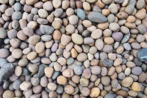 Pebble stone background Foto stock