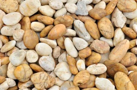 Pebble stone background 스톡 사진