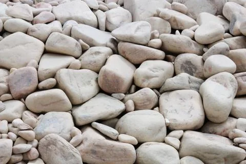 Pebble stone background Stock Photos