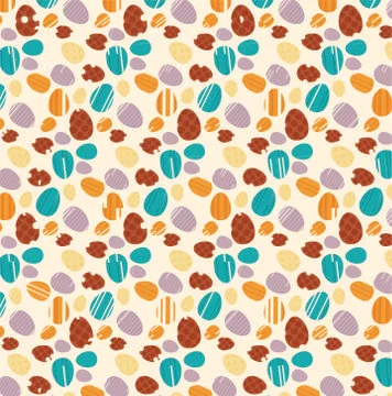 Pebble stone shape pattern background Stock-Illustration