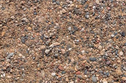 Pebble stone texture beach patern gorund background Stock Photos