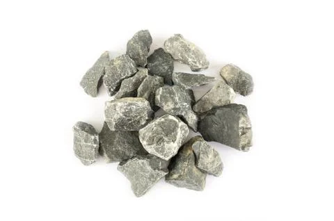 Pebble stones isolate Stock Photos
