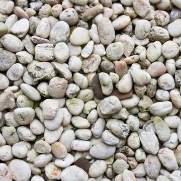 Pebble texture at koh mak beach Stock Photos