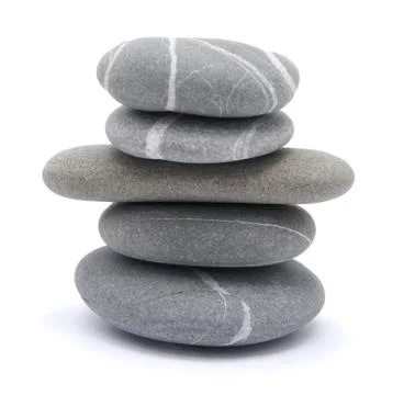 Pebble tower Stock Photos