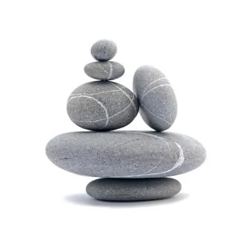 Pebble tower Stock Photos