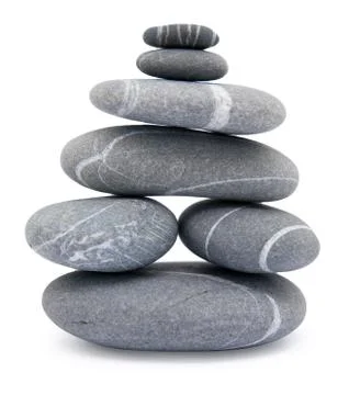 Pebble tower Foto stock