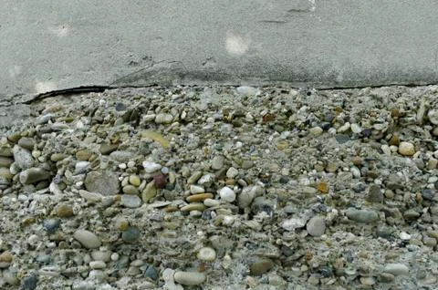 Pebble Wall Texture 3 Stock Photos