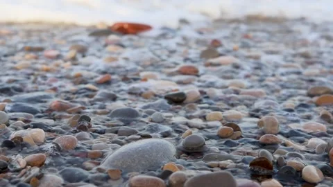 Pebbles and water Stock Footage 280495038