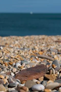 Pebbles as a background image Stock Photos