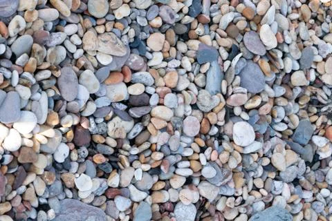 Pebbles as a background image Foto stock
