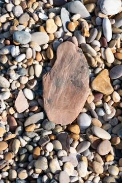 Pebbles as a background image Stock Photos