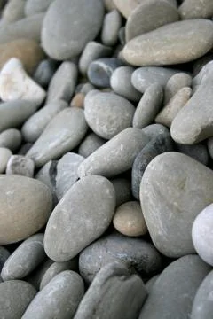 Pebbles background Stock Photos