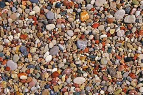 Pebbles background Stock Photos