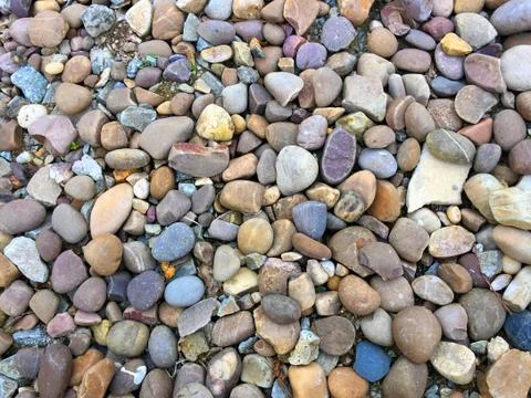 Pebbles as a background Stock Photos