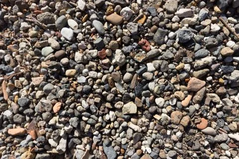 Pebbles on a beach Stock Photos