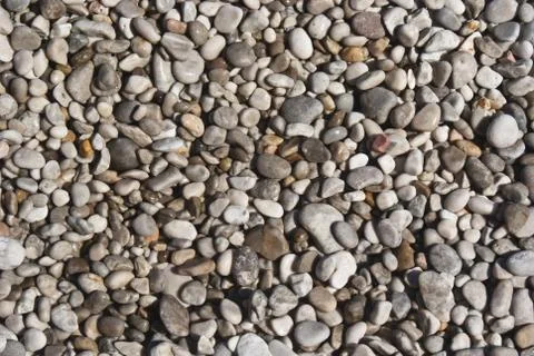 Pebbles on a beach Stock Photos