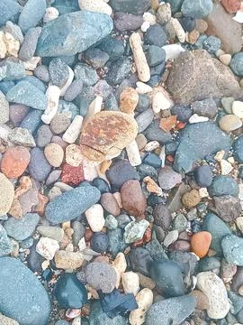 Pebbles on the beach Stock Photos