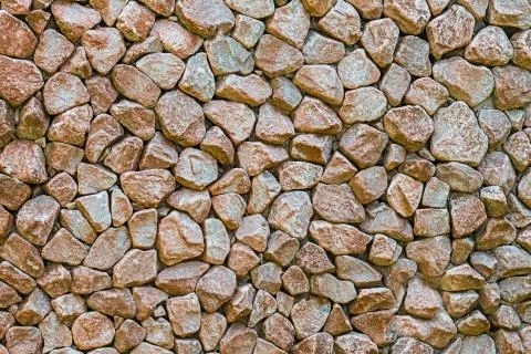 Pebbles pattern beige brown background base hard natural Stock Photos
