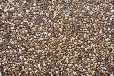 Pebbles pattern texture Foto stock