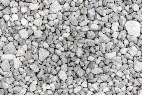 Pebbles sharp above texture Foto stock