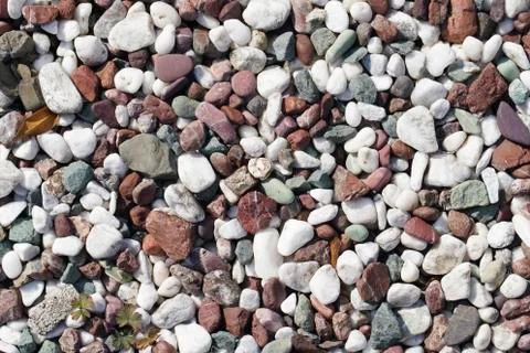 Pebbles stone background Stock Photos