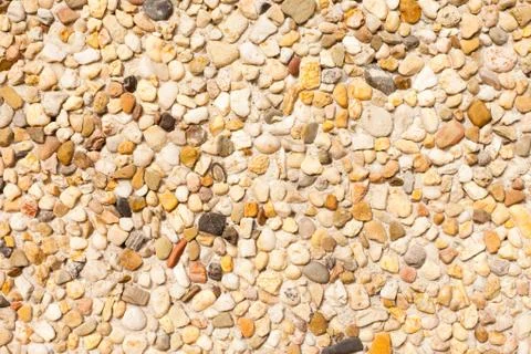 Pebbles surface Stock Photos