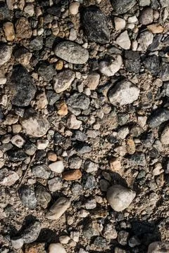 Pebblestone forming background, textured Foto stock