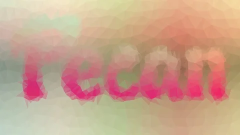 Pecan fade techno tessellating looping moving triangles Video stock 109239027