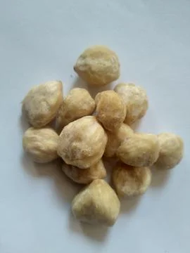 Pecan fruit Stock Photos