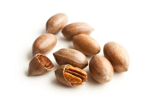 Pecan nuts Stock Photos