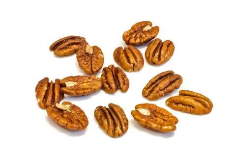 Pecan nuts . Stock Photos