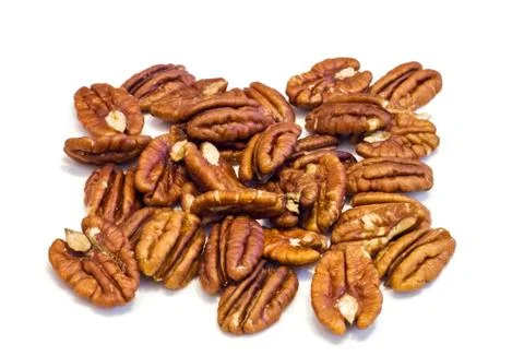 Pecan nuts . Stock Photos