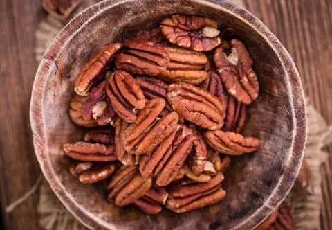 Pecan Nuts Stock Photos