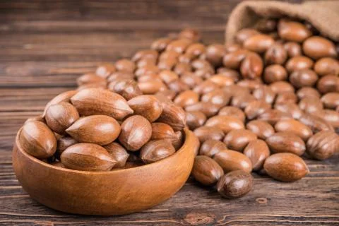 Pecan nuts Foto stock