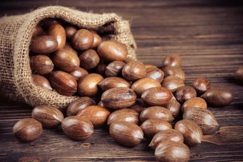 Pecan nuts Foto stock