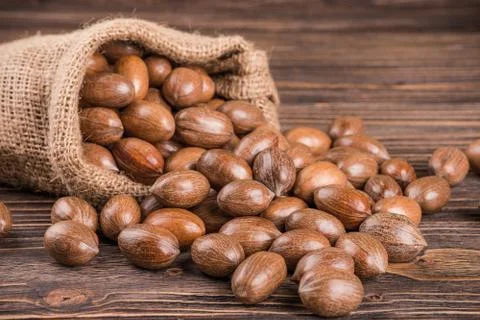 Pecan nuts Foto stock