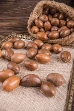 Pecan nuts Foto stock