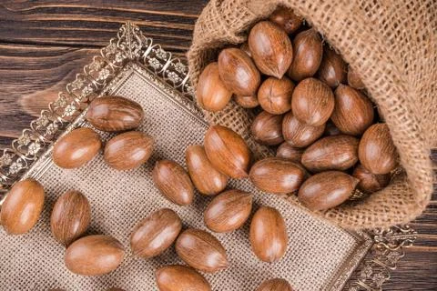 Pecan nuts Foto stock