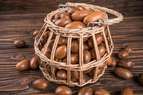 Pecan nuts Foto stock