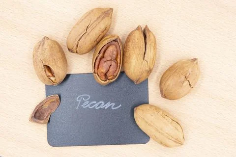 Pecan nuts Stock Photos