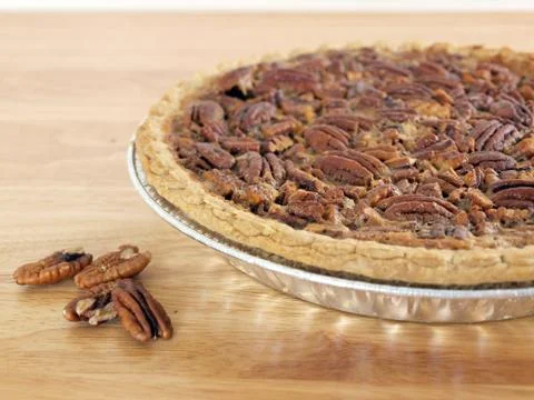 Pecan pie Stock Photos