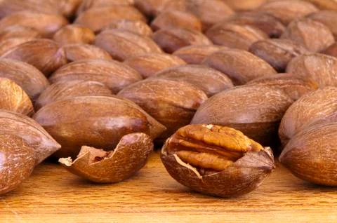 Pecans Stock Photos