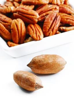 Pecans Stock Photos
