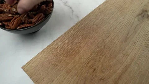 Pecans Real Time Motion Stock Footage 150277998