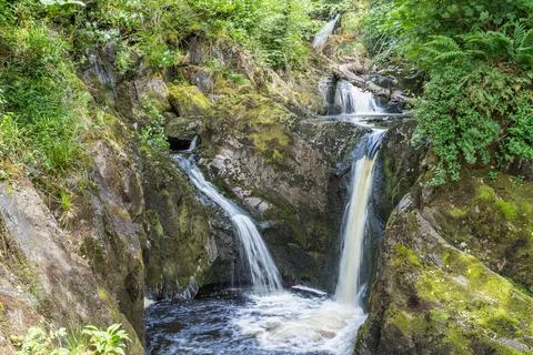 Pecca Falls waterfall Stock Photos